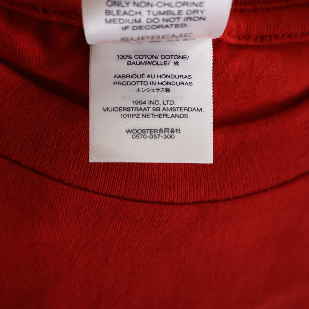 SUPREME(シュプリーム) 26ss Sith Tee シス フロントプリント 半袖Tシャツ カットソー レッド