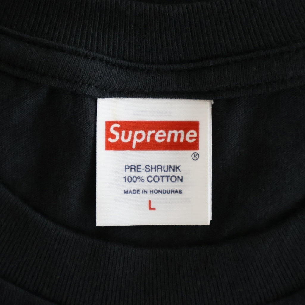 SUPREME(シュプリーム) 26AW Larry Clark Neighbor Tee ラリー・クラーク ネイバー フロントフォトプリント 半袖Tシャツ カットソー ブラック