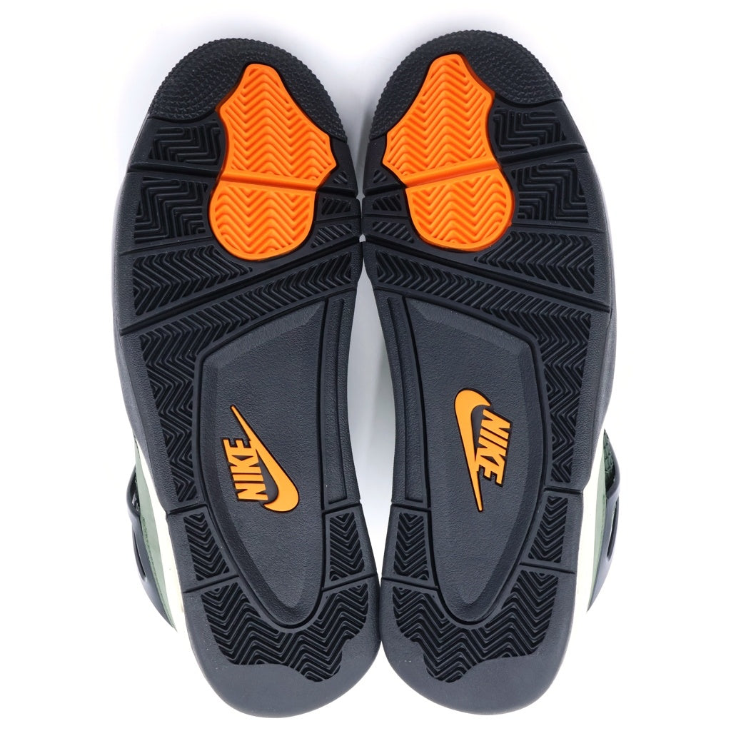 NIKE(ナイキ) ×UNDEFEATED AIR JORDAN 4 RETRO DEEP GREEN アンディフィーテッド エアジョーダン4 レトロ ディープグリーン ハイカットスニーカー カーキ US10.5/28.5cm IB1519-200