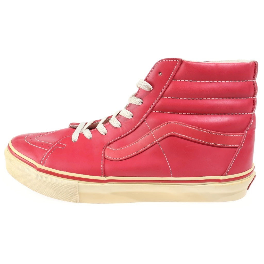 VANS(ヴァンズ) 【観賞用】 90s Sk8-Hi スケートハイ レザー ハイカットスニーカー レッド US10/28cm