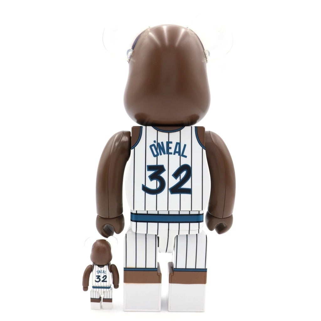 MEDICOM TOY(メディコムトイ) BE@RBRICK SHAQUILLE ONEAL 100%&400% ベアブリック シャキールオニール シャック フィギュア 人形 ブラウン/ホワイト