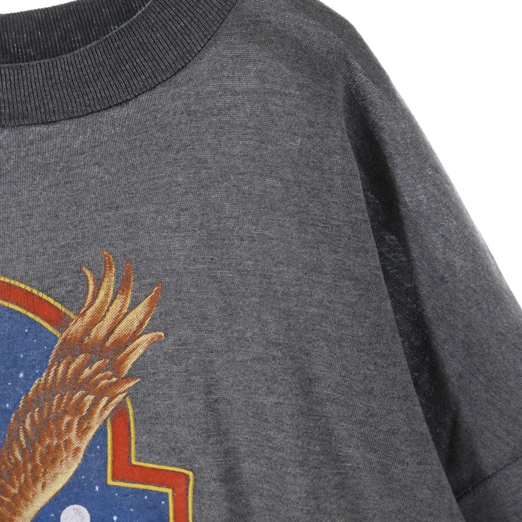 HARLEY DAVIDSON(ハーレーダビッドソン) 80s 3D EMBLEM スリーディーエンブレム イーグルプリント 半袖Tシャツカットソー グレー