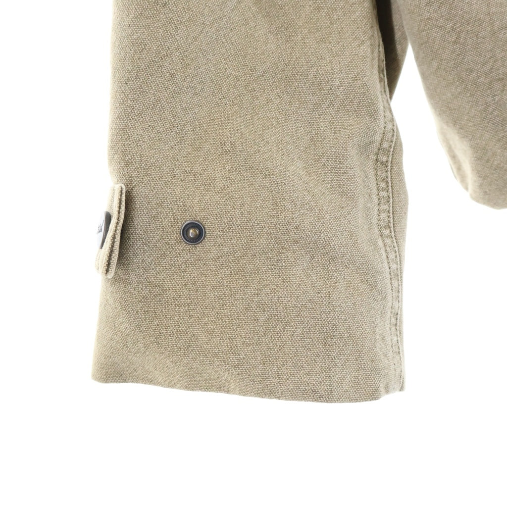 KITH(キス) Canvas Ariel Blouson Jacket キャンバス アリエル フロントプリーツ ブルゾン デニムジャケット ブラウン