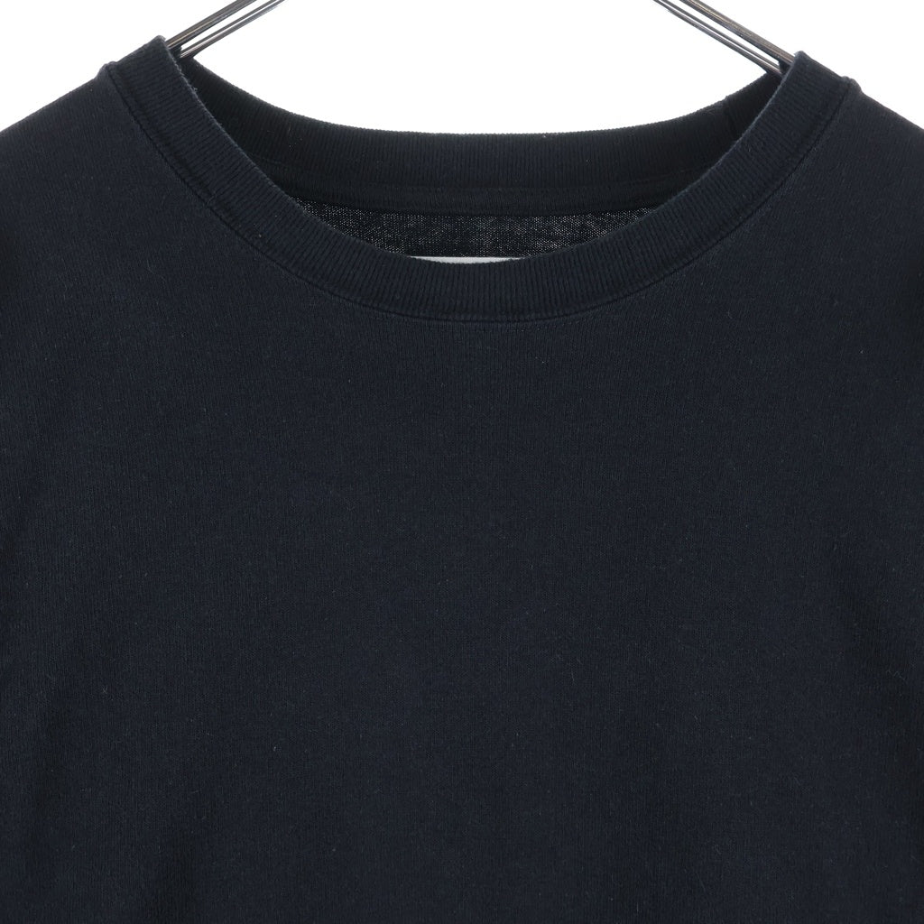 WTAPS(ダブルタップス) 25AW SIGN-YD LS / COTTON バックスモールロゴ刺繍 長袖Tシャツ カットソー ブラック 252ATDT-CSM07