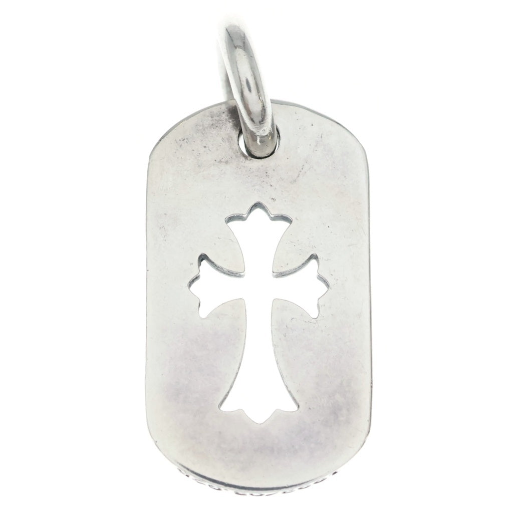 CHROME HEARTS(クロムハーツ) D TAG SML CO CRS カットアウトクロスドッグタグ スモール ペンダントトップ シルバー BCA242