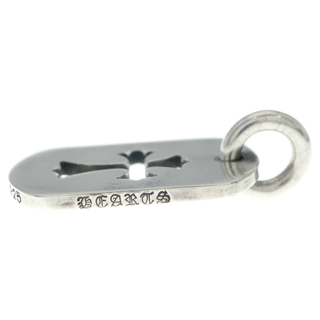 CHROME HEARTS(クロムハーツ) D TAG SML CO CRS カットアウトクロスドッグタグ スモール ペンダントトップ シルバー BCA242