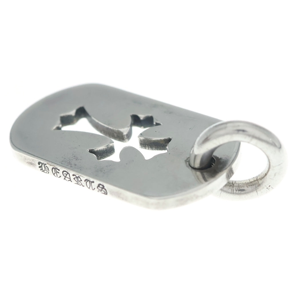 CHROME HEARTS(クロムハーツ) D TAG SML CO CRS カットアウトクロスドッグタグ スモール ペンダントトップ シルバー BCA242