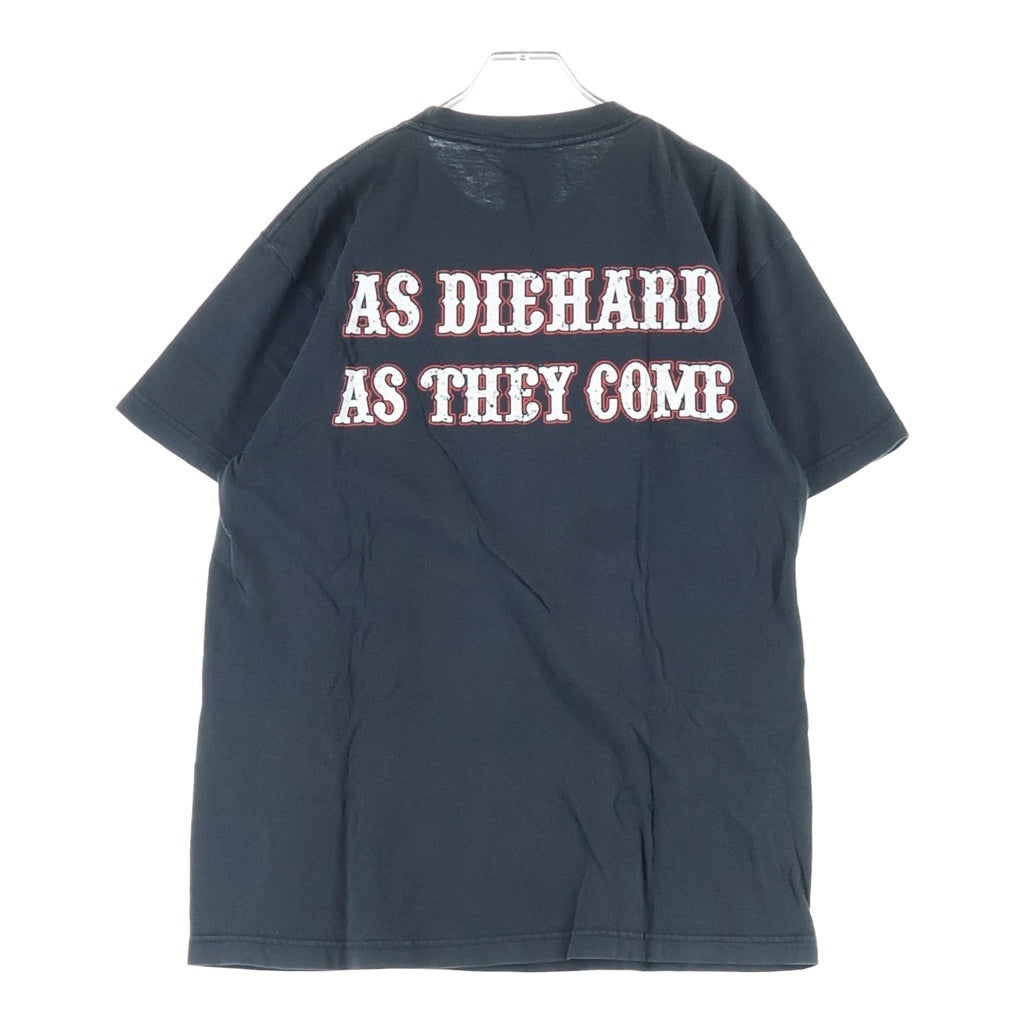 VINTAGE(ヴィンテージ) 00s HATEBREED SUPREMACY ヘイトブリード シュープレマシー 両面プリント 半袖Tシャツカットソー ブラック