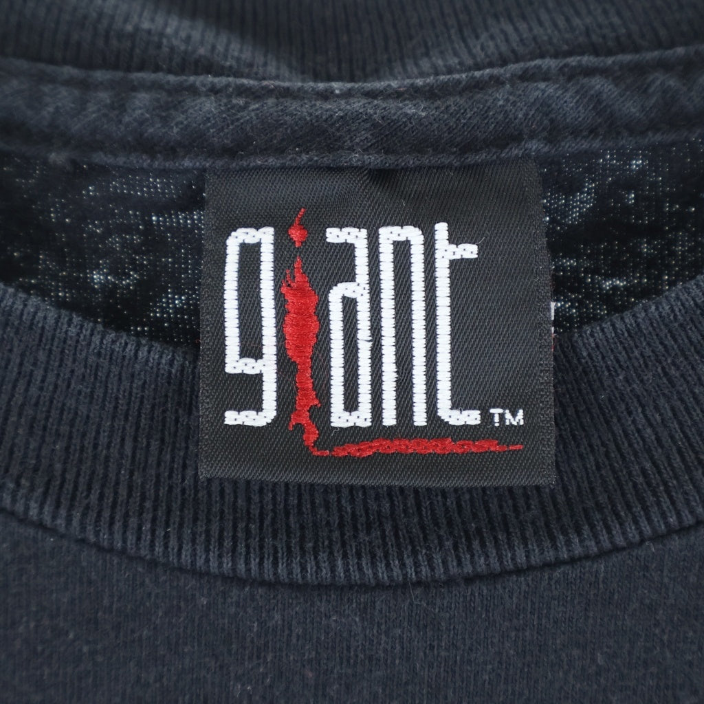 VINTAGE(ヴィンテージ) 90s RAGE AGAINST THE MACHINE レイジ アゲインスト ザ マシーン 両面赤プリント 半袖Tシャツカットソー ブラック