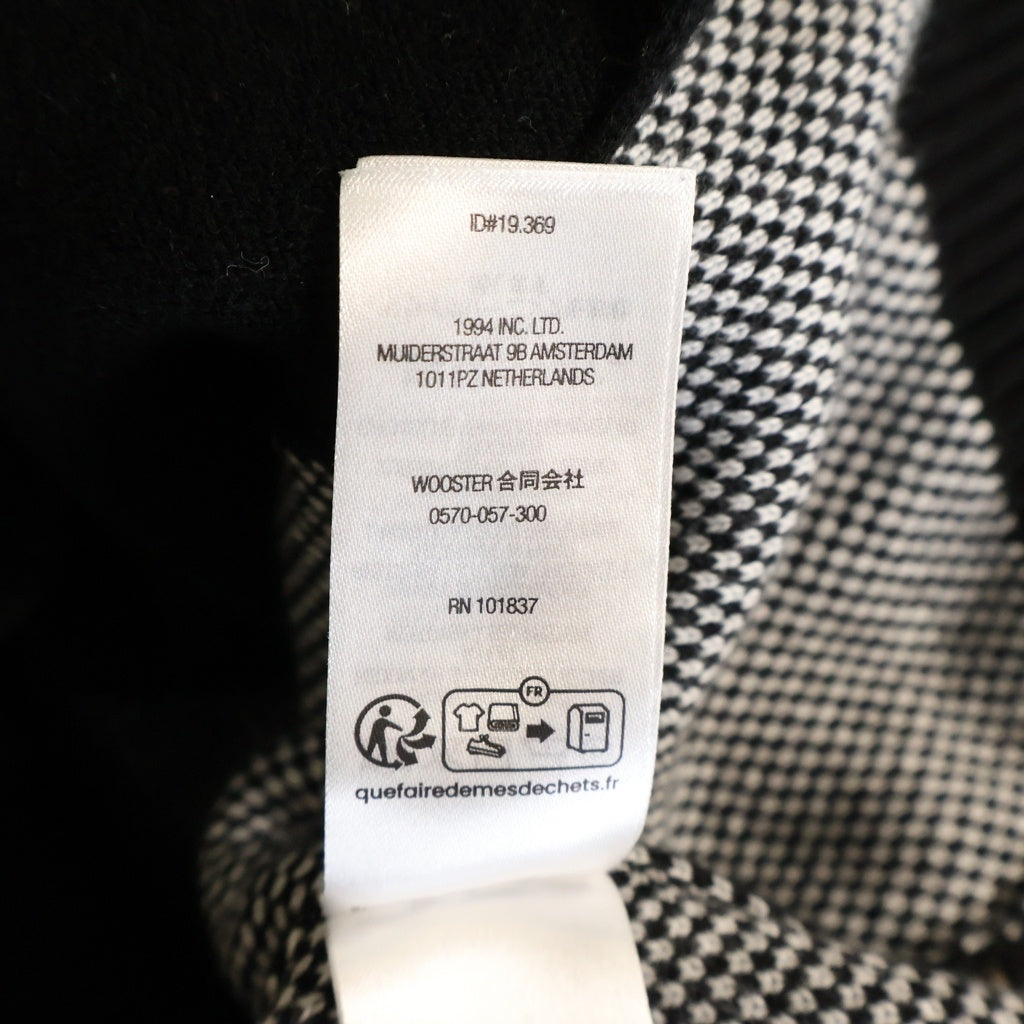 SUPREME(シュプリーム) 25SS ×UMBRO Zip Up Sweater フロントロゴ刺繍 サイドライン ジップアップ スウェット トレーナー ブラック