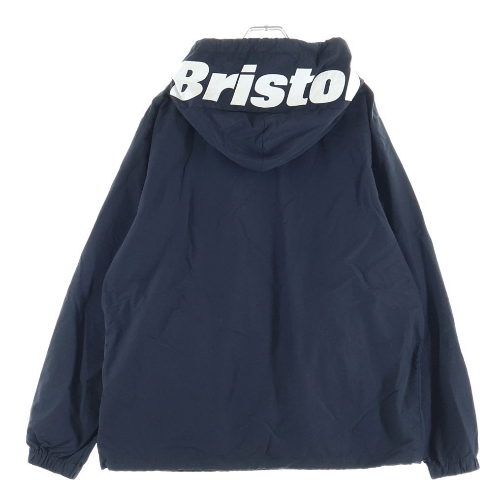 F.C.R.B.(エフシーアールビー) 22SS LOGO APPLIQUE PULLOVER HOODED ANORAK ロゴアップリケプルオーバーフーデッドアノラック プルオーバーパーカー FCRB-220069