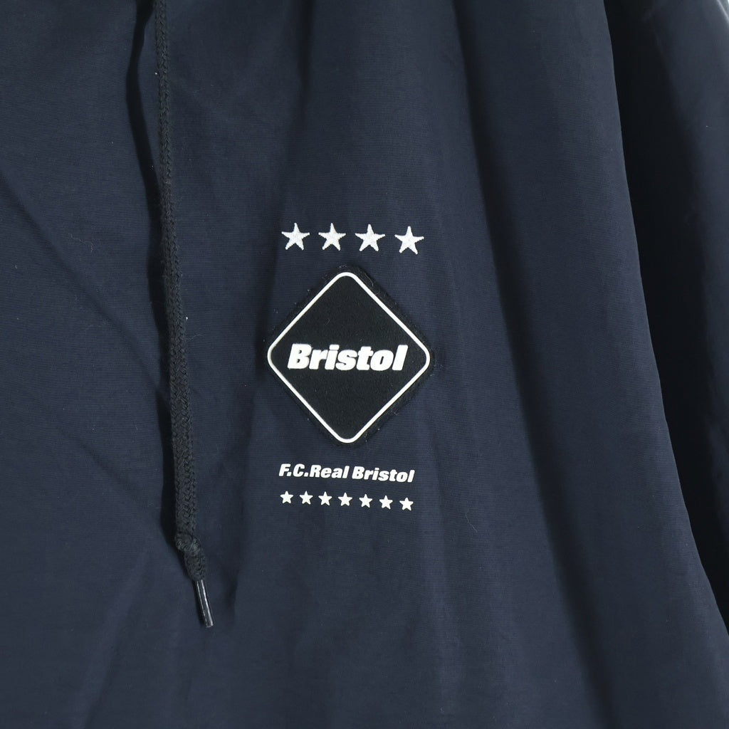 F.C.R.B.(エフシーアールビー) 22SS LOGO APPLIQUE PULLOVER HOODED ANORAK ロゴアップリケプルオーバーフーデッドアノラック プルオーバーパーカー FCRB-220069