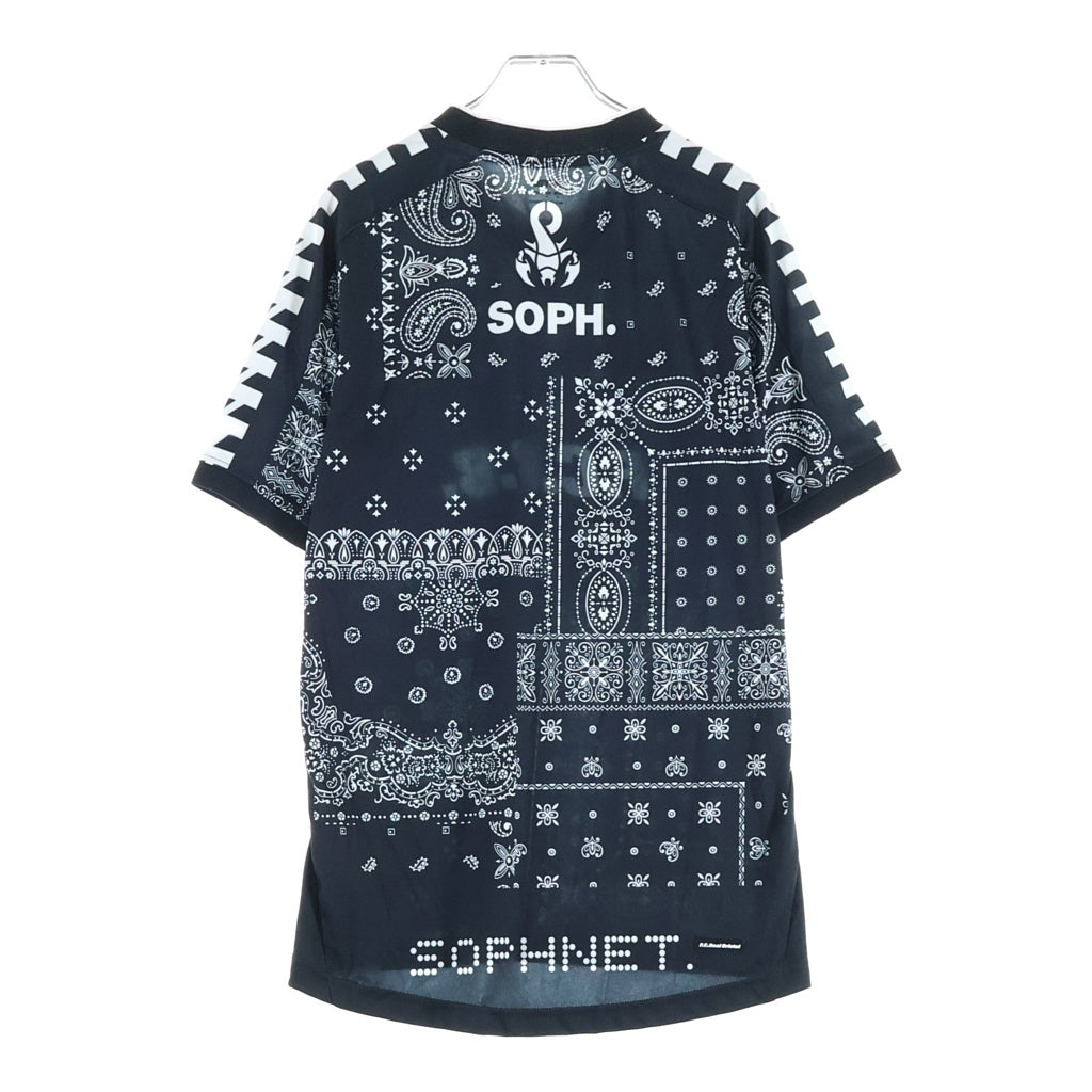 F.C.R.B.(エフシーアールビー) 21AW ×MEYBA GAME SHIRT メイバ ゲームシャツ フロントラバーロゴアップリケ 半袖Tシャツ FCRB-210123