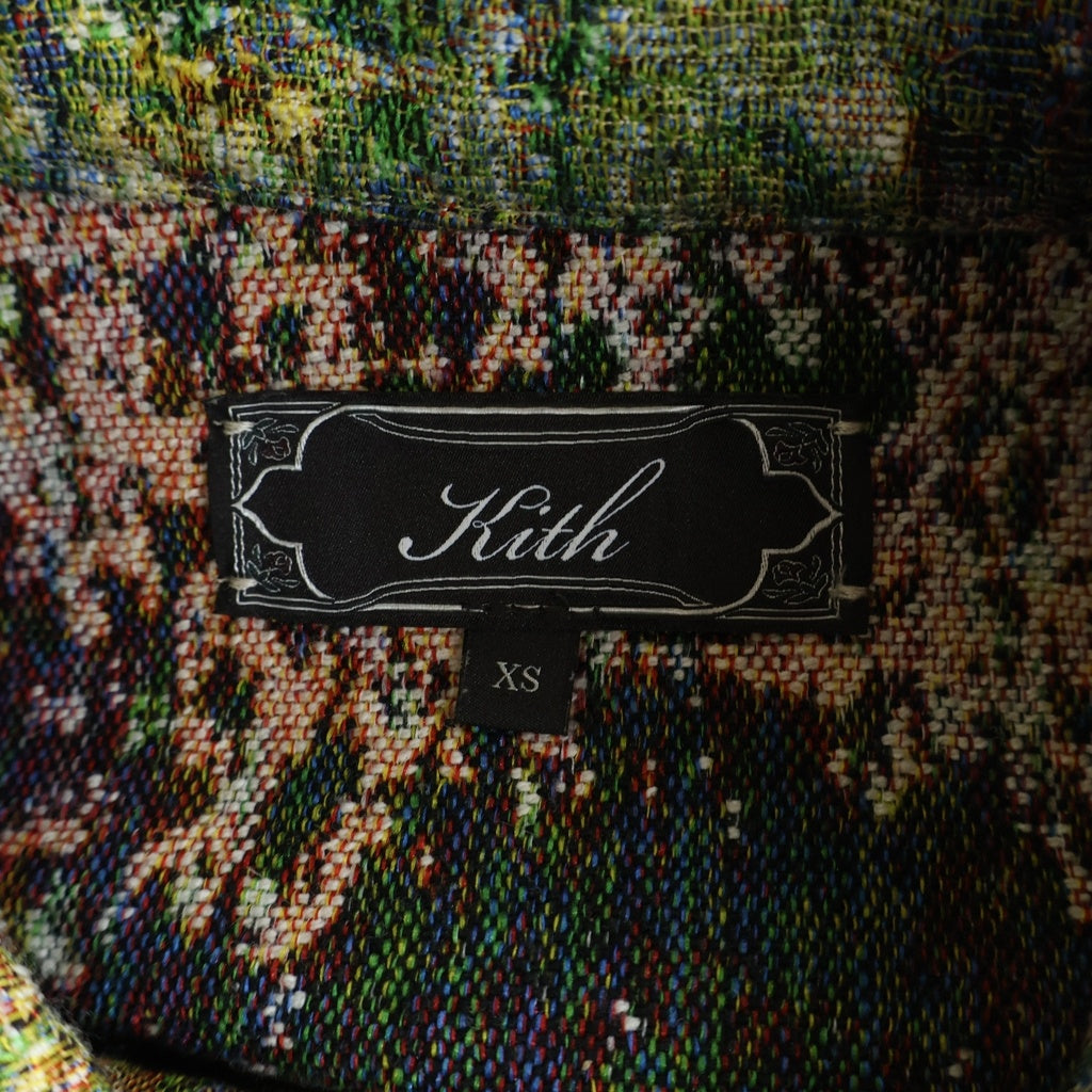 KITH(キス) 26SS Floral Tapestry Full Zip Jacket フローラル総柄 フルジップアップ ジャケット マルチ