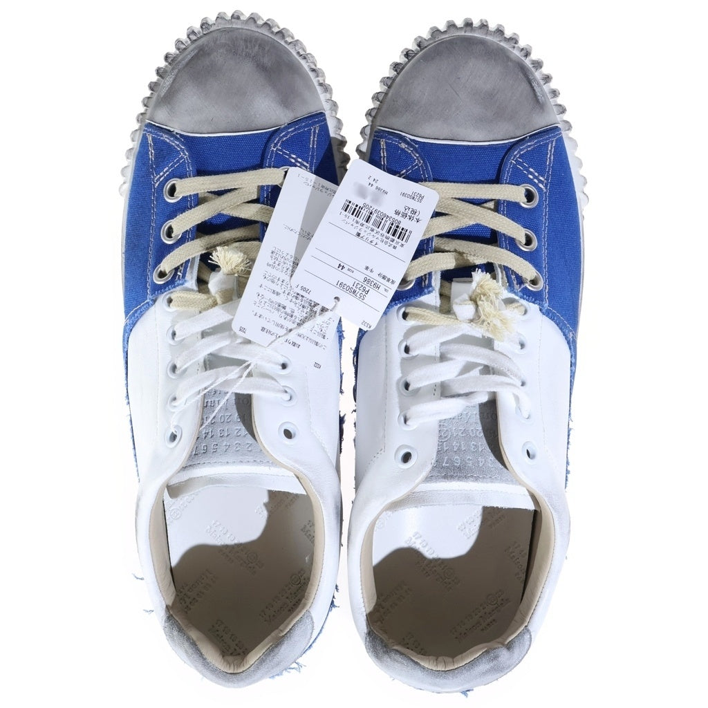 Maison Margiela(メゾンマルジェラ) New Evolution ニューエボリューション ユーズド加工 ローカットスニーカー ブルー/ホワイト
