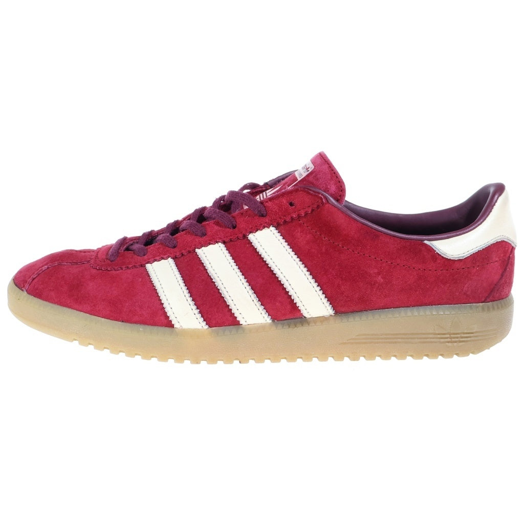 adidas(アディダス) BERMUDA バミューダ スエード ローカットスニーカー バーガンディ US9/27cm IE7426