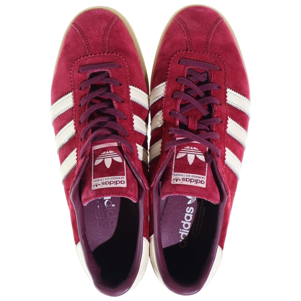 adidas(アディダス) BERMUDA バミューダ スエード ローカットスニーカー バーガンディ US9/27cm IE7426