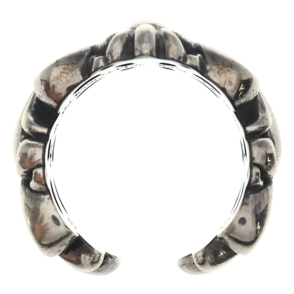 CHROME HEARTS(クロムハーツ) DBL FLRL CRS ダブルフローラルクロス リング シルバー BCA390