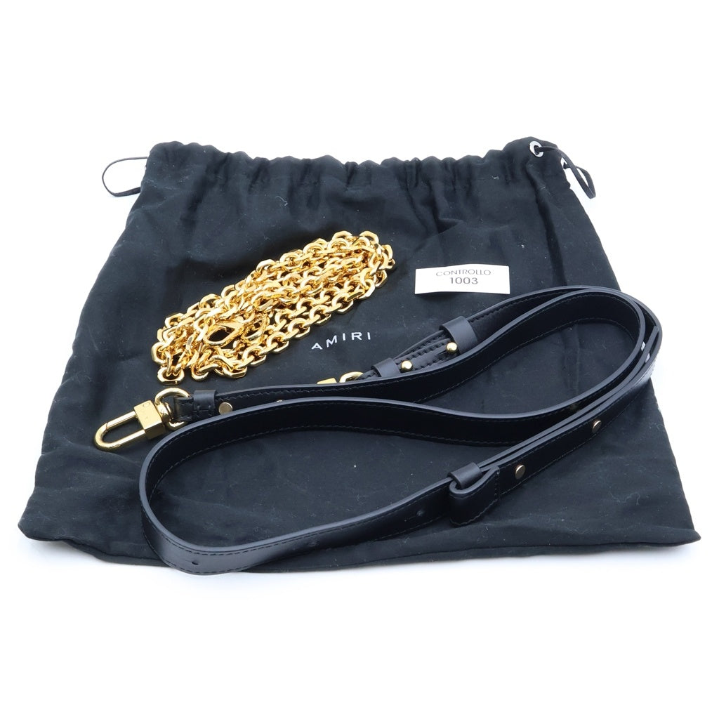 AMIRI(アミリ) MICRO MA BAG マイクロ エムエー バック ハンドバッグ ブラック レディース