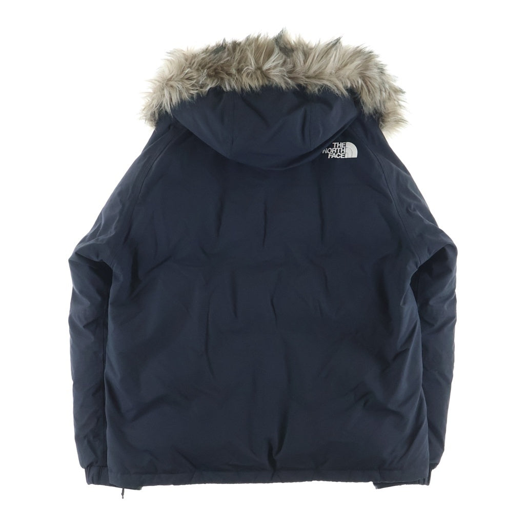 THE NORTH FACE(ザノースフェイス) Elebus Jacket エレバス ジップアップ ファー フーデッド ダウン ジャケット ブラック ND92134R