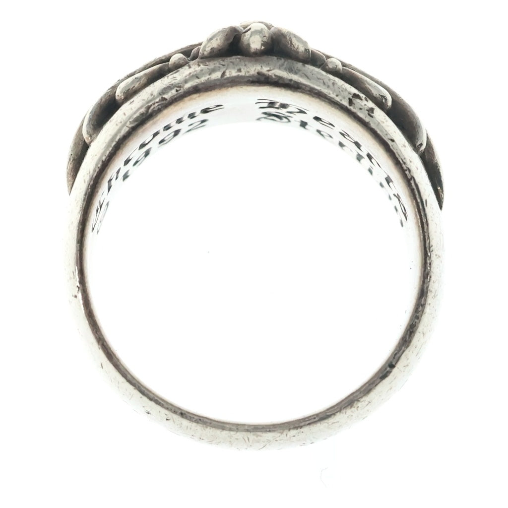CHROME HEARTS(クロムハーツ) FLRL CRS フローラルクロス リング シルバー BCA346