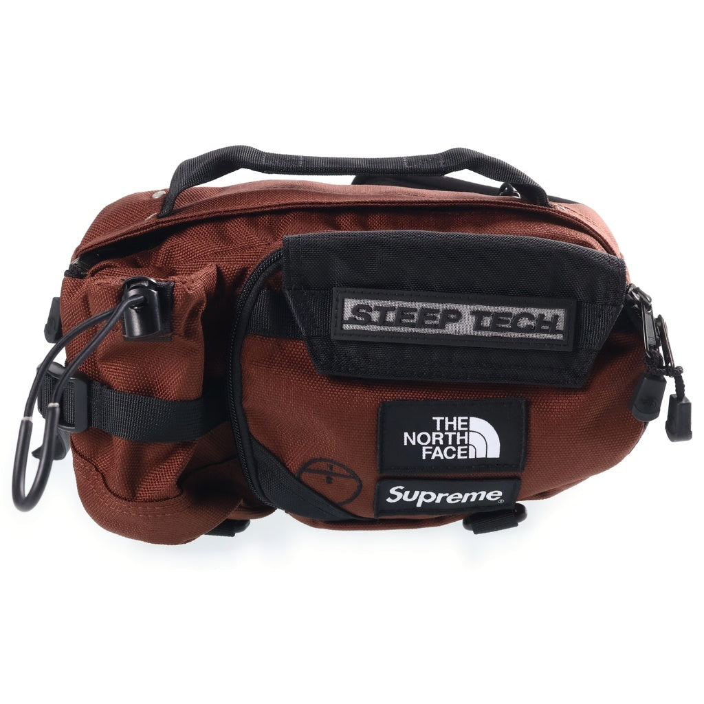 SUPREME(シュプリーム) 24AW ×THE NORTH FACE Steep Tech Waist Bag ザノースフェイス ステープテック ウエストバッグ ブラウン NM822911