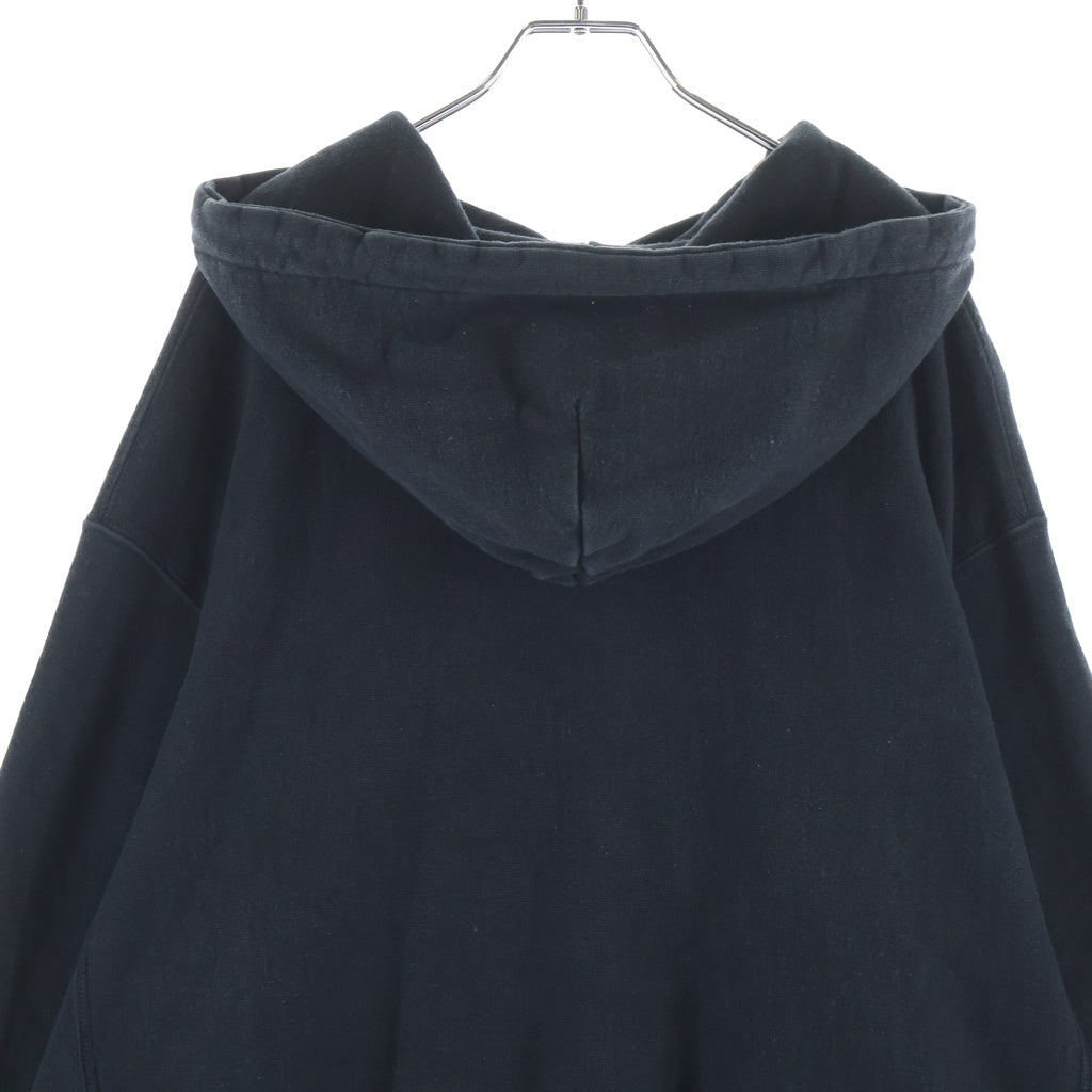 READY MADE(レディメイド) チャンピオンロゴ 刺繍 プルオーバーパーカーフーディー ブラック