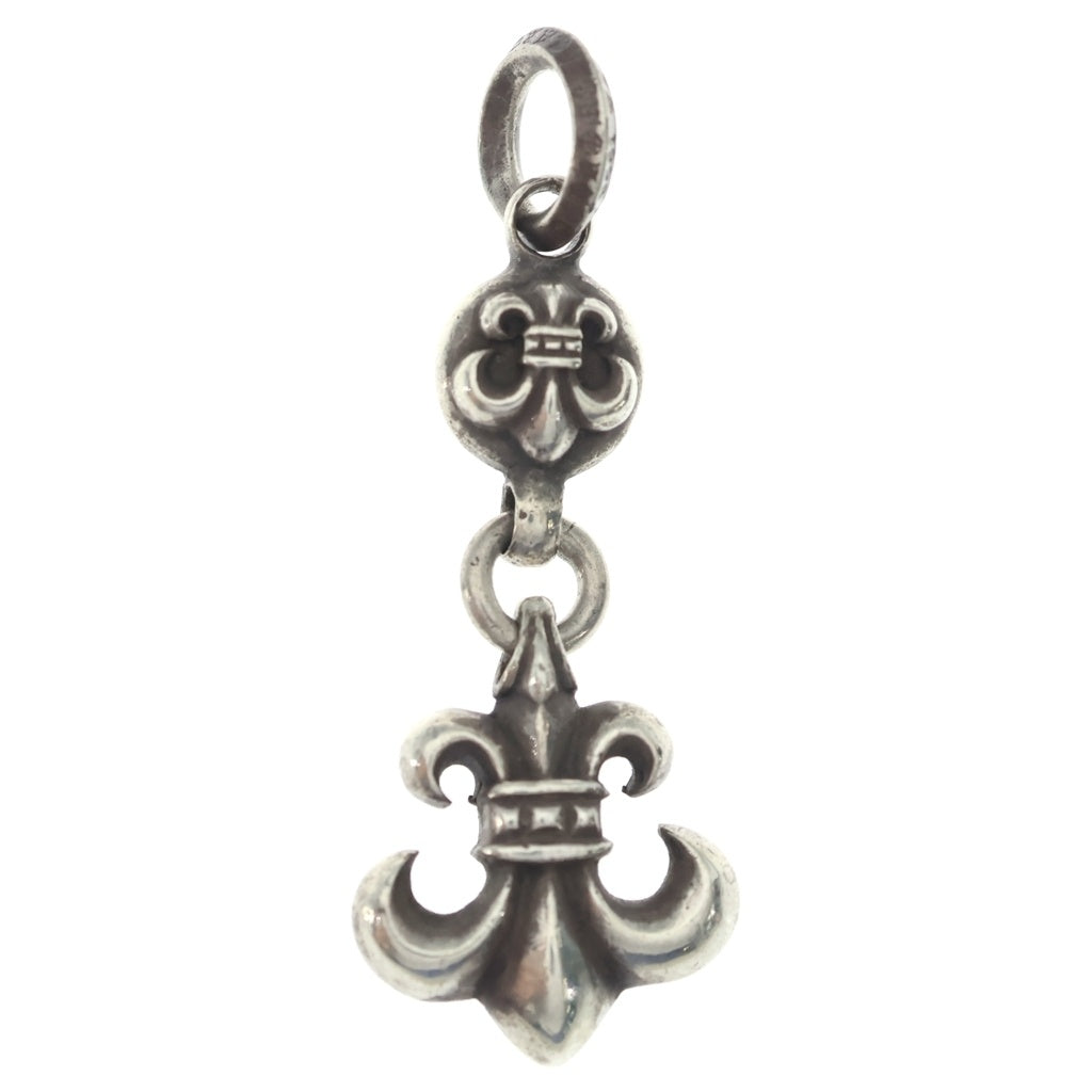 CHROME HEARTS(クロムハーツ) 1BALL BS FLEUR 1ボールBSフレアチャーム ペンダントトップ シルバー BCA198