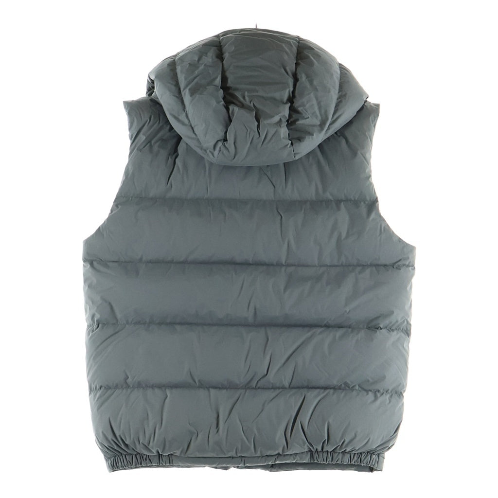 THE NORTH FACE(ザノースフェイス) CAMP SIERRA VEST キャンプシエラ フロントロゴ刺繍 ナイロン ダウンベスト グレー ND42551R