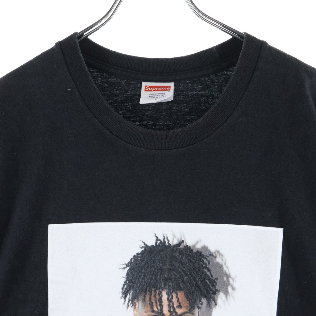 SUPREME(シュプリーム) 23AW NBA YOUNGBOY TEE エヌビーエー ヤングボーイ フロントプリント コットン 半袖Tシャツカットソー ブラック