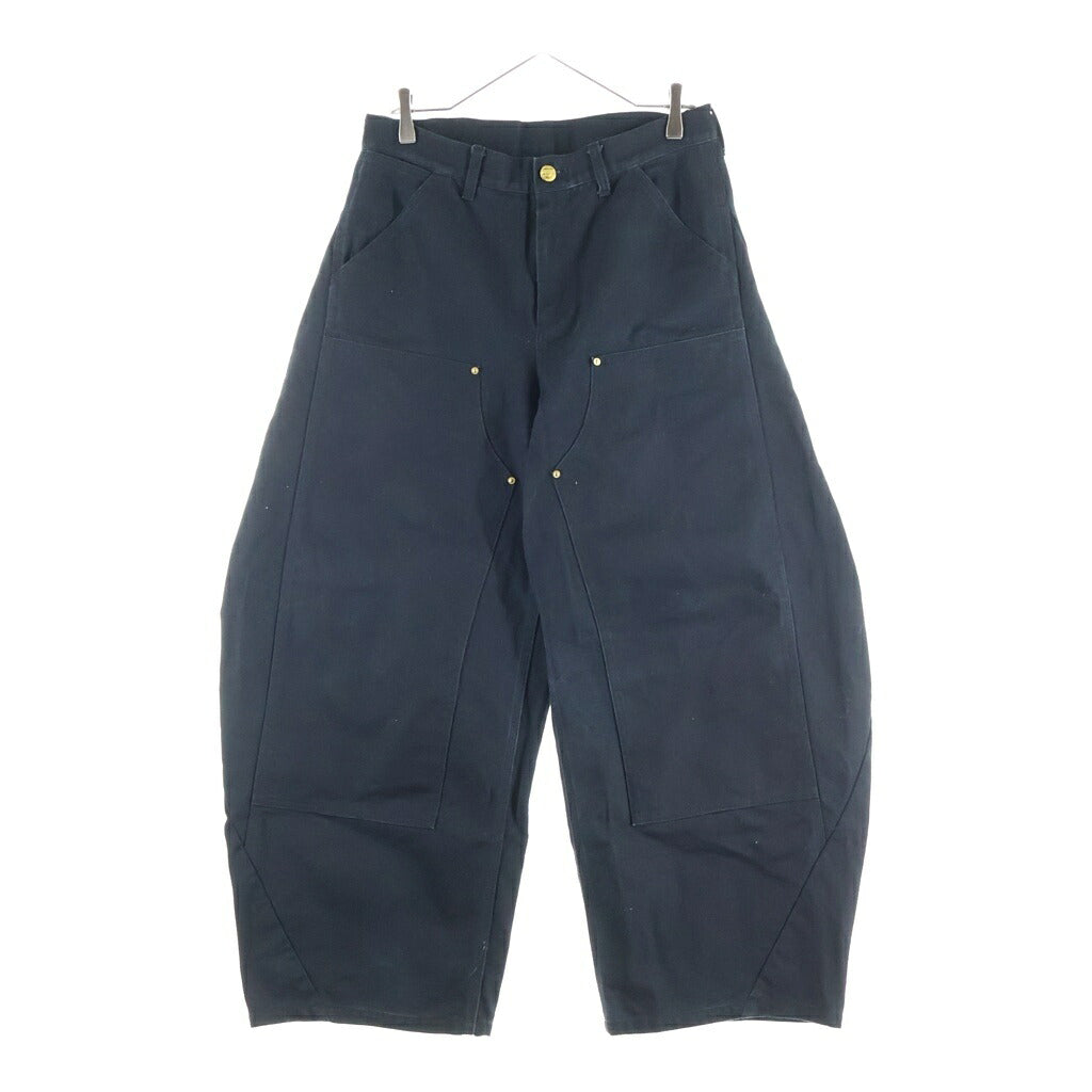 Sacai(サカイ) 26SS ×Carhartt WIP Duck Pants カーハートウィップ ダブルニー ペインター ワークパンツ ブラック 26-03992M