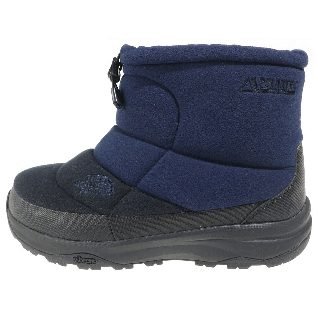 THE NORTH FACE(ザノースフェイス) Nuptse Bootie Short POLARTEC ヌプシ ブーティ ショート ポーラテック スノーブーツ ブルー/ブラック US10/28cm NF52473