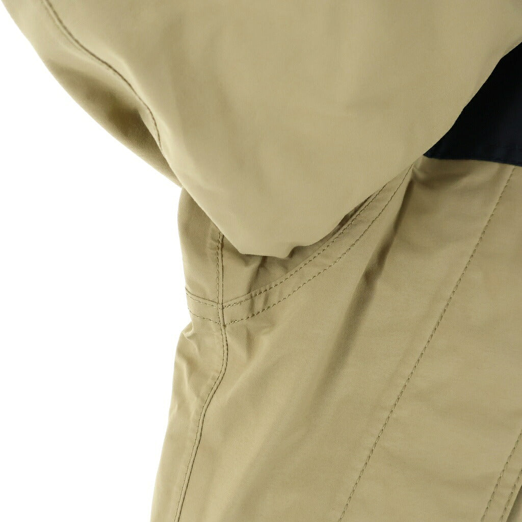 THE NORTH FACE(ザノースフェイス) Mountain Down Jacket マウンテンダウンジャケット ゴアテックス 両面ロゴ刺繍 フーデッドジャケット ベージュ ND92237