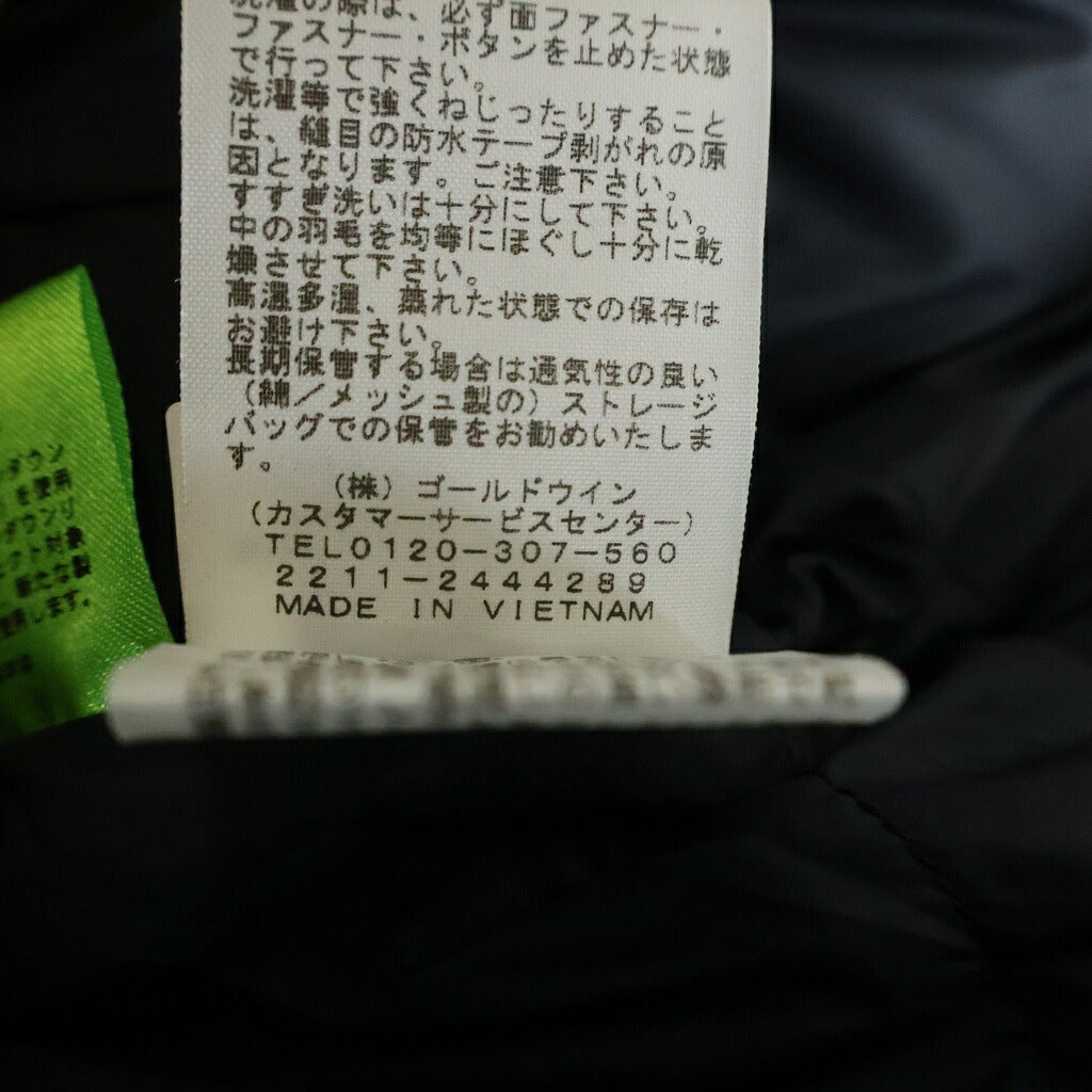 THE NORTH FACE(ザノースフェイス) Mountain Down Jacket マウンテンダウンジャケット ゴアテックス 両面ロゴ刺繍 フーデッドジャケット ベージュ ND92237
