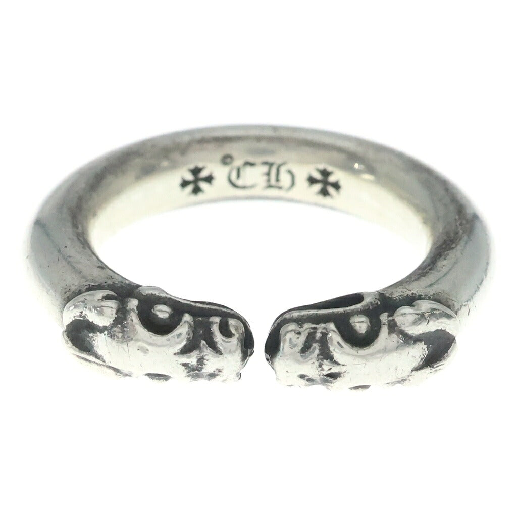 CHROME HEARTS(クロムハーツ) DOUBLE DOG RING ダブルドッグリング シルバー
