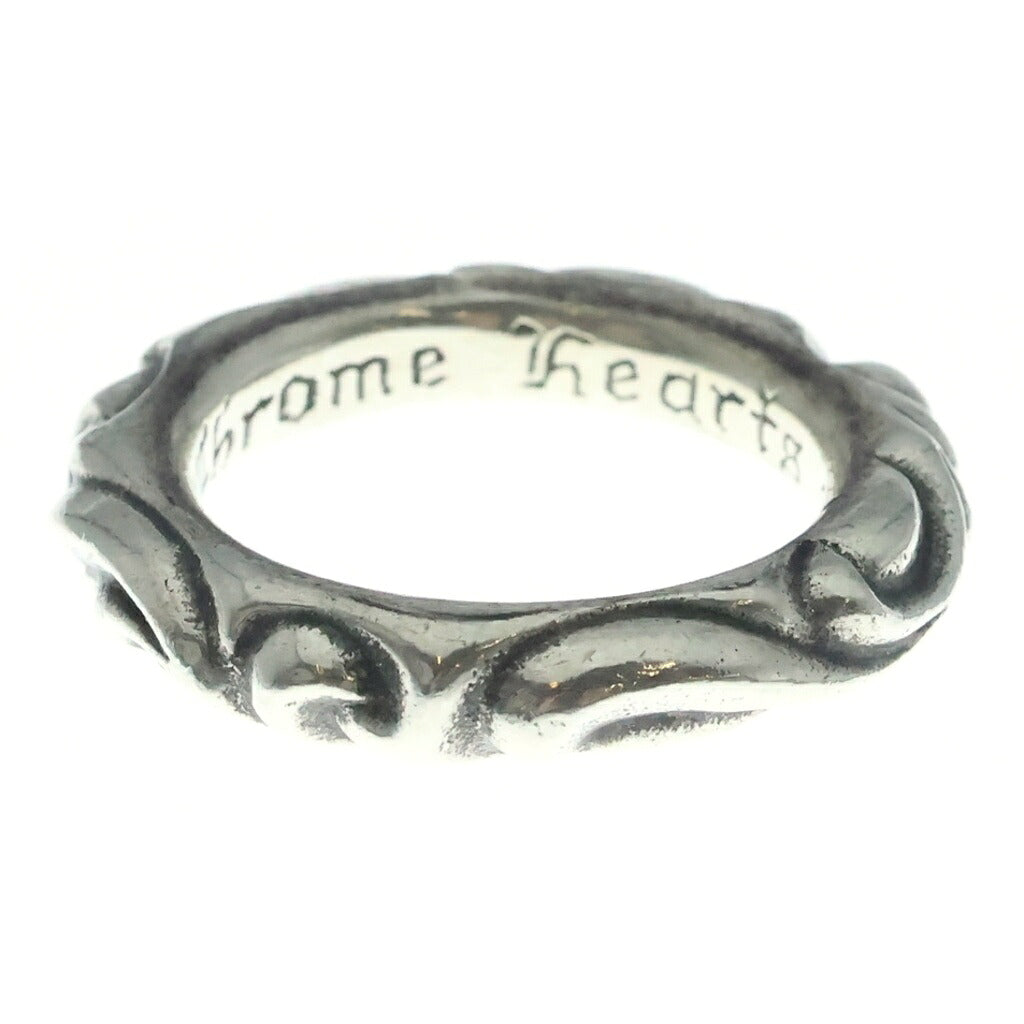 CHROME HEARTS(クロムハーツ) SCRL BAND スクロールバンド リング シルバー BCA351