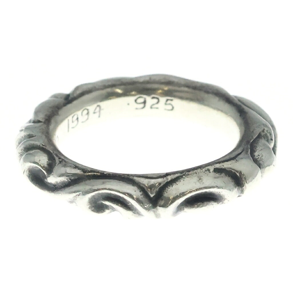 CHROME HEARTS(クロムハーツ) SCRL BAND スクロールバンド リング シルバー BCA351