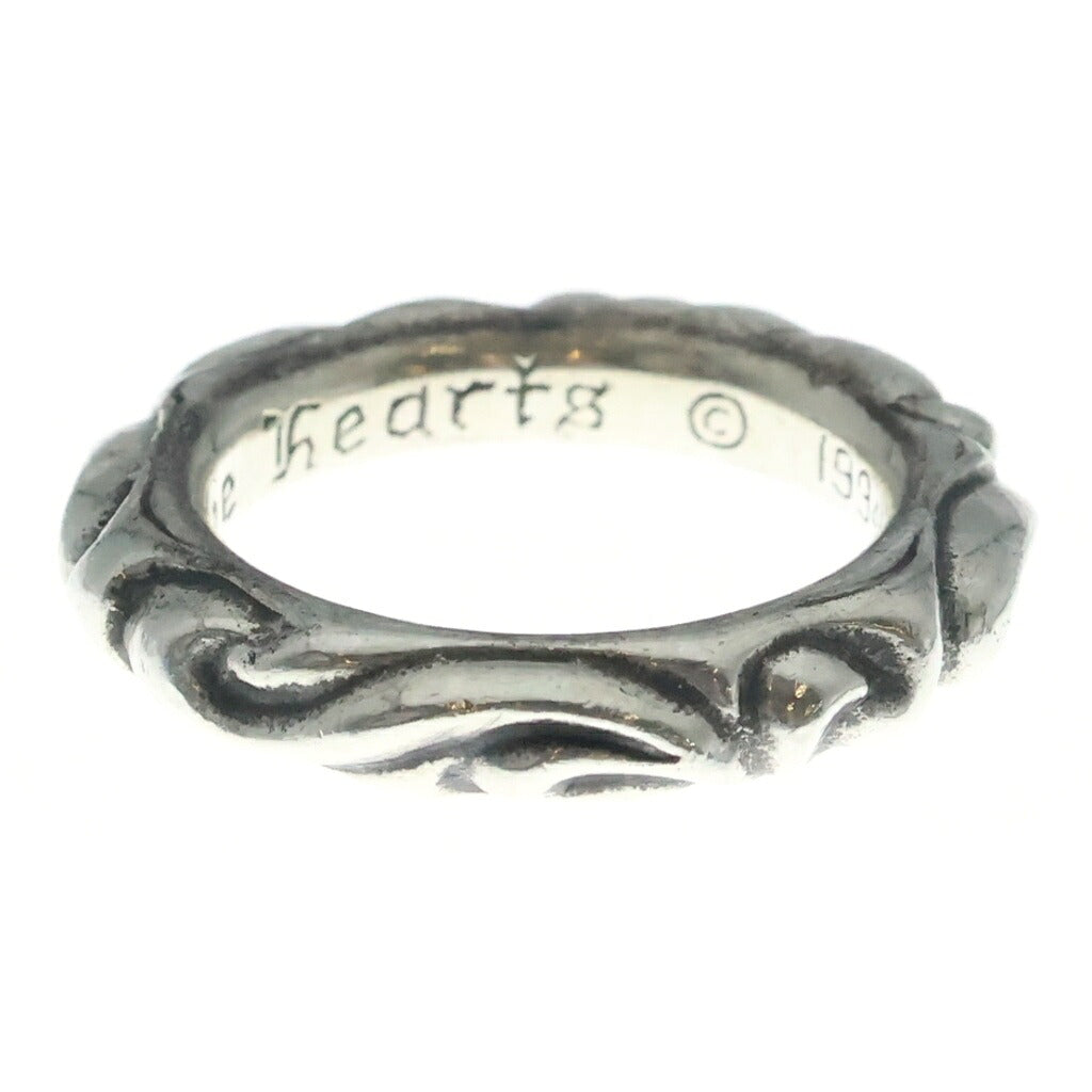 CHROME HEARTS(クロムハーツ) SCRL BAND スクロールバンド リング シルバー BCA351