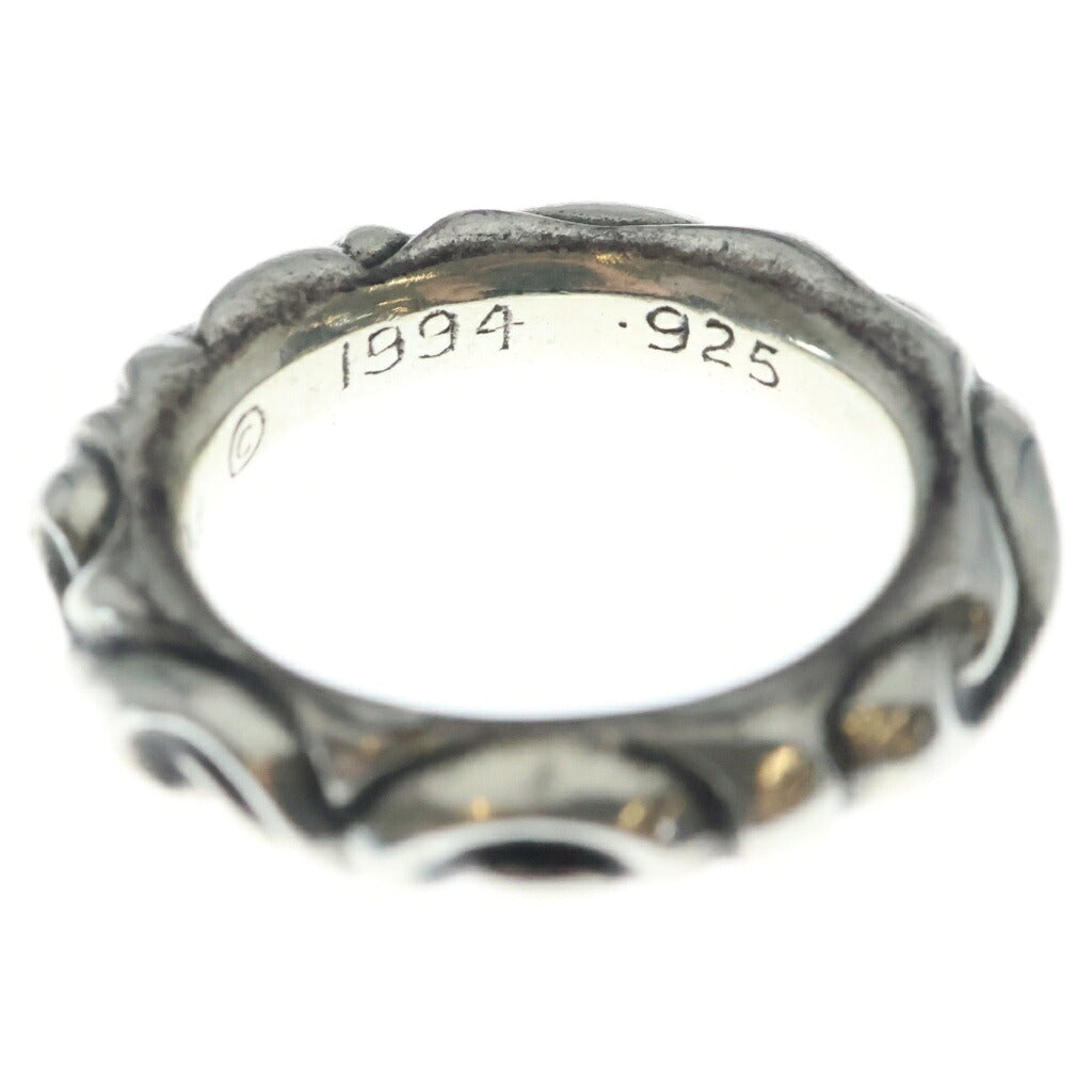 CHROME HEARTS(クロムハーツ) SCRL BAND スクロールバンド リング シルバー BCA351