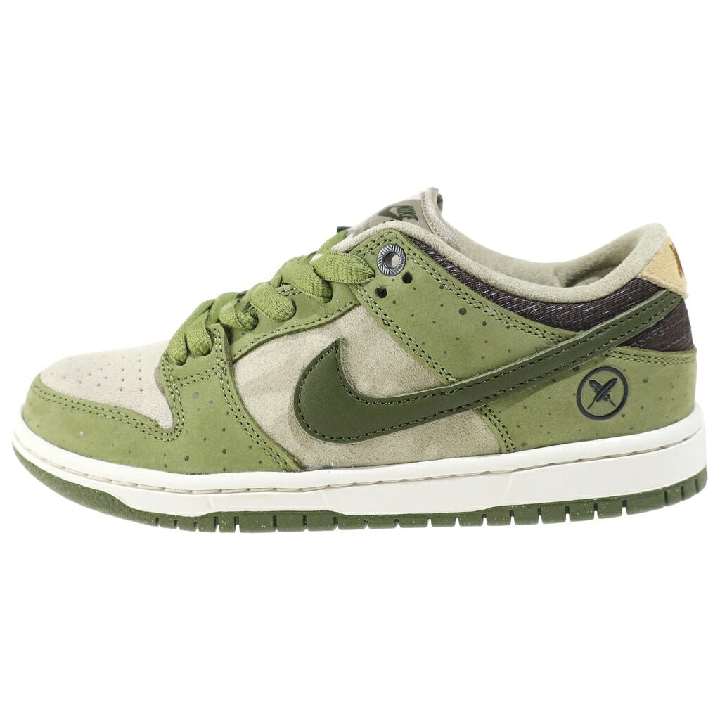 NIKE SB(ナイキエスビー) ×Yuto Horigome Dunk Low ユウト ホリゴメ ダンク ロウ ローカットスニーカー グリーン/ベージュ US5/23.5cm HF8022-300
