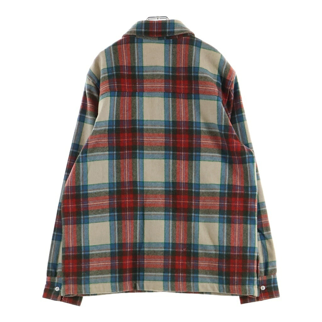 KITH(キス) 21AW Check Plaid Ginza チェック プレイド ギンザ フランネル 長袖チェックシャツ マルチ 21-050-060-0005-4-0