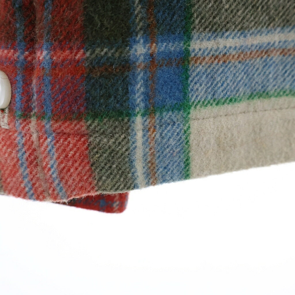 KITH(キス) 21AW Check Plaid Ginza チェック プレイド ギンザ フランネル 長袖チェックシャツ マルチ 21-050-060-0005-4-0
