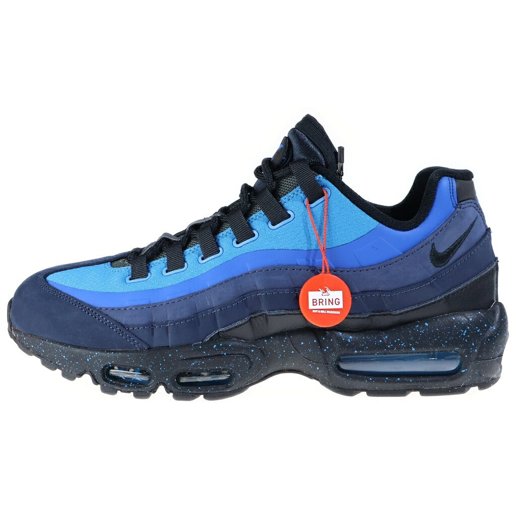 NIKE(ナイキ) ×Stash Air Max 95 スタッシュ エアマックス95 ローカットスニーカー ブラック/ブルー US11/29cm HF5515-400