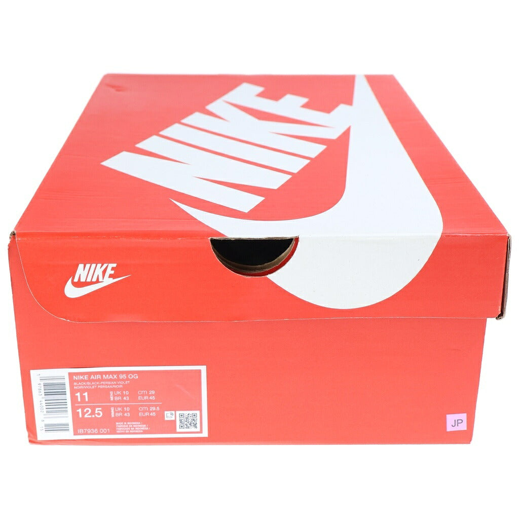 NIKE(ナイキ) Air Max 95 OG Big Bubble エアマックス95 オリジナル ビッグバブル ローカットスニーカー ブラック US11/29cm IB7936-001