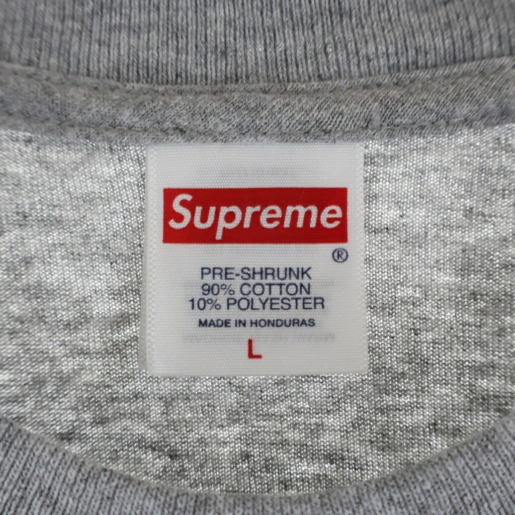 SUPREME(シュプリーム) 25AW Playboi Carti Tee プレイボーイ・カーティ フロントフォトプリント 半袖Tシャツカットソー グレー