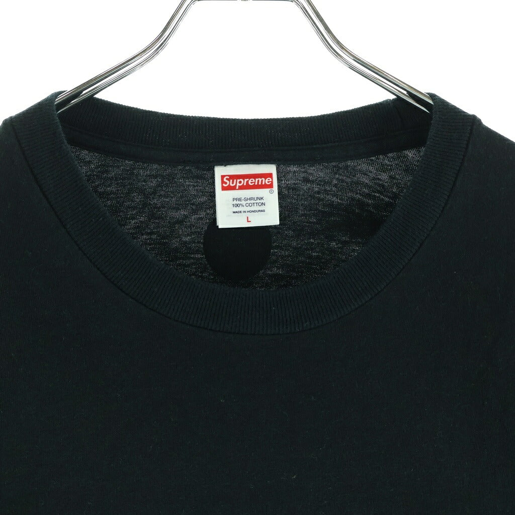 SUPREME(シュプリーム) 25SS ×SpongeBob Castelli Racing L/S Tee スポンジボブ カステリレーシング 長袖Tシャツカットソー ブラック