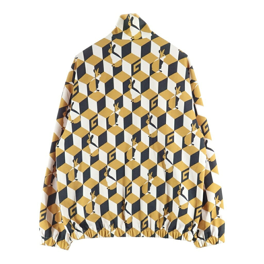 GUCCI(グッチ) 23SS アニマル総柄 トラックジャケット マルチ 714464 XJE4Q