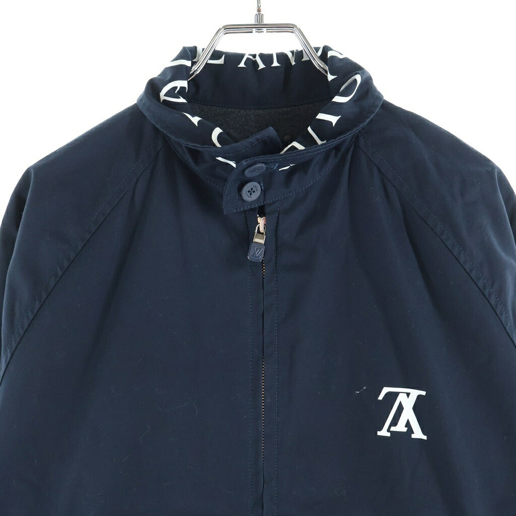 LOUIS VUITTON(ルイヴィトン) 18AW PEACE AND LOVE ハリントンジャケット ネイビー RM182 GYW HFB65E