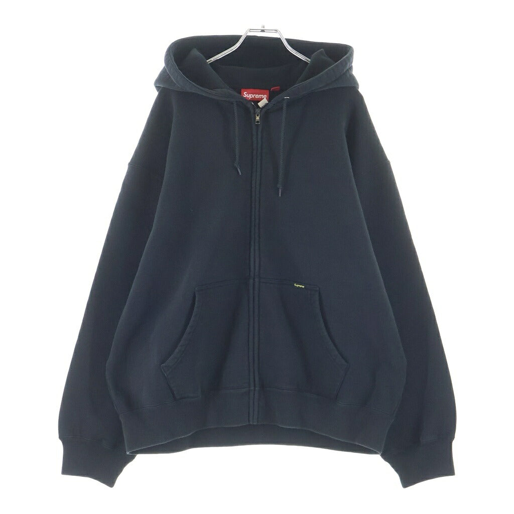 SUPREME(シュプリーム) 25SS Work Zip Up Hooded Sweatshirt フロントロゴ ジップアップ フーデッド スウェット パーカー ブラック