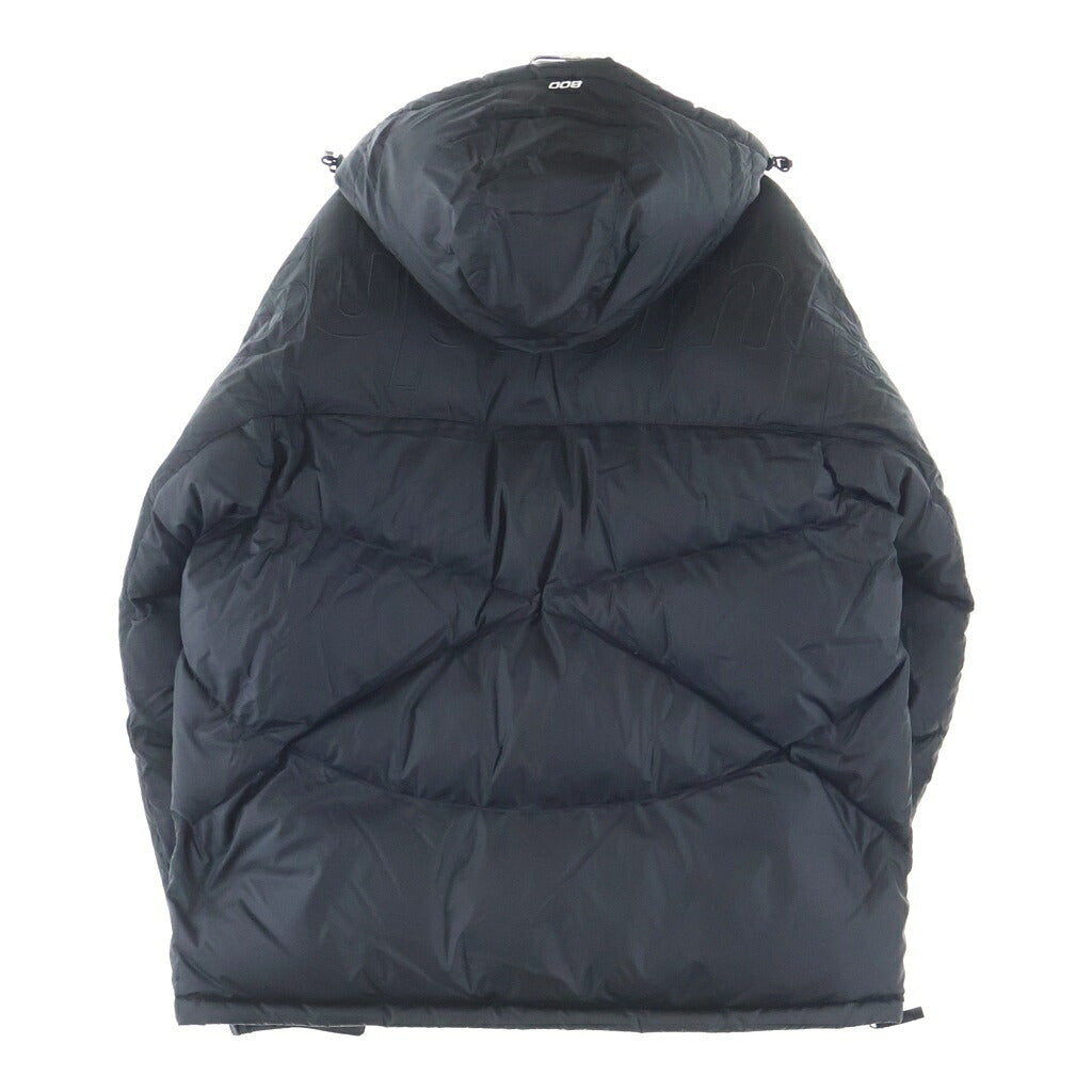 SUPREME(シュプリーム) 22AW 800-Fill Half Zip Hooded Pullover 800フィル ハーフジップアップ フーデッド プルオーバー ダウン ブラック